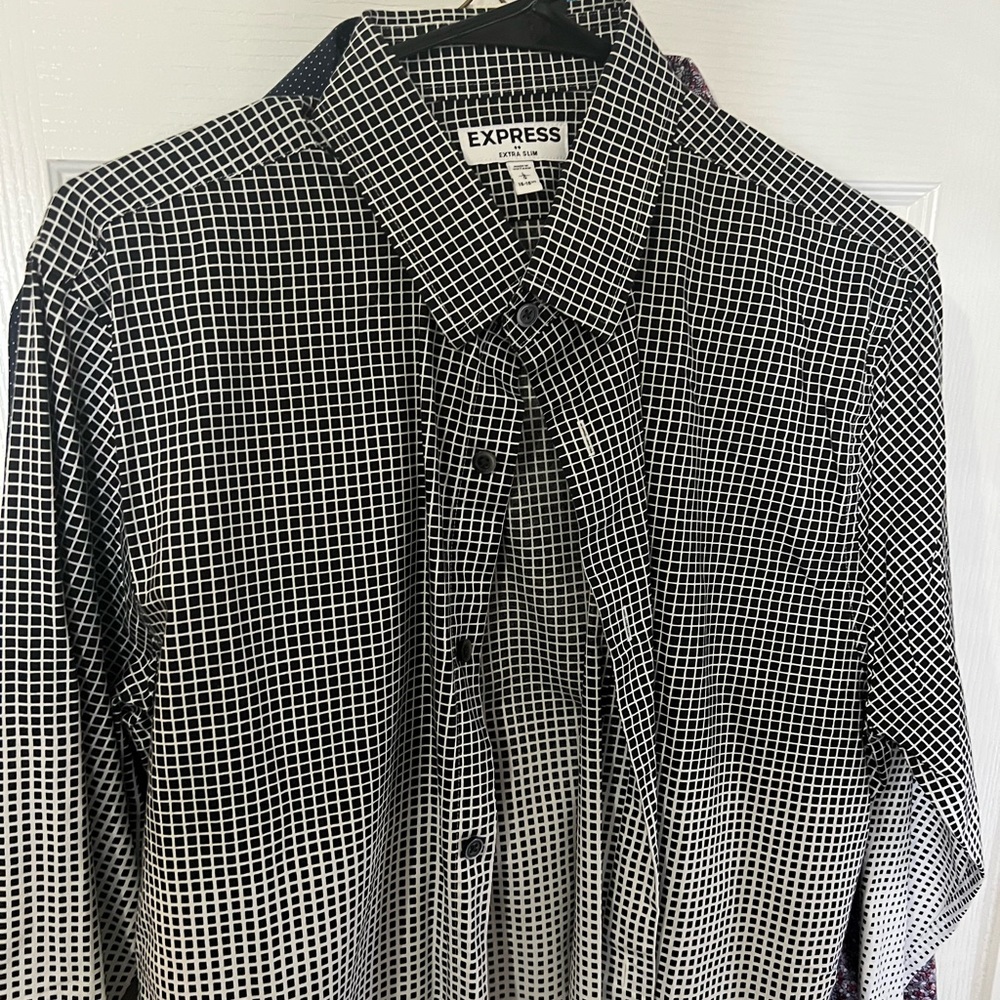 Men shirt Blank and white